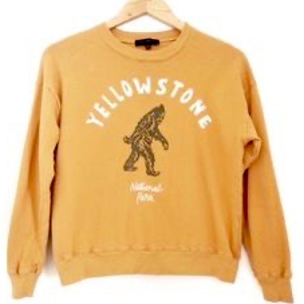 Pacsun LA Hearts Yellowstone National Park sweatshirt